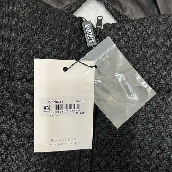 BARDOT Lexi Textured Cutout Halter Mini Dress - Picture 8 of 10